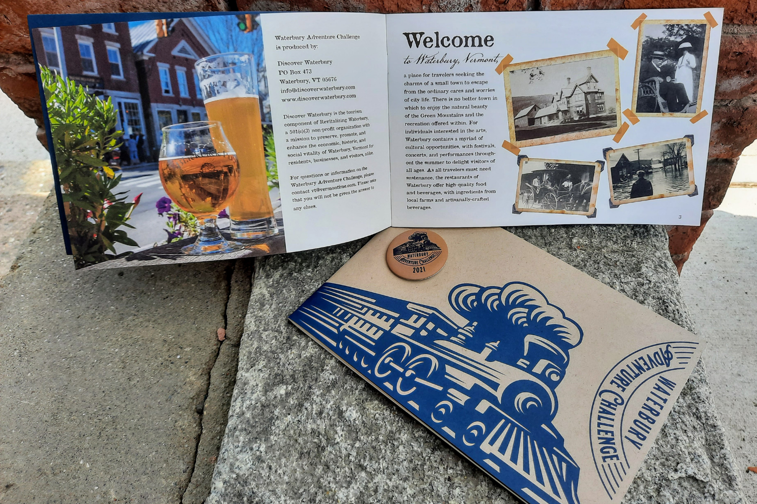 Waterbury Adventure Challenge materials