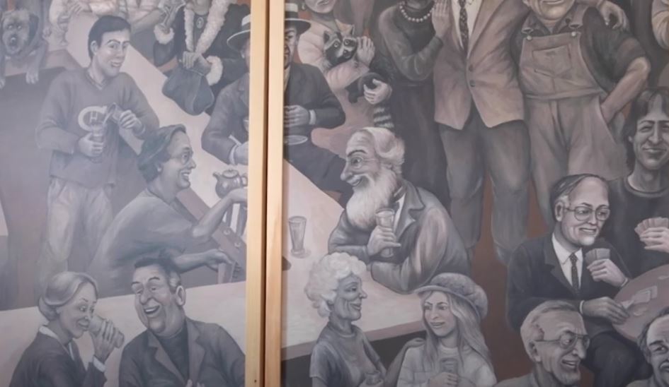 Mural of Remarkable Vermonters by Sara Lee Terrat